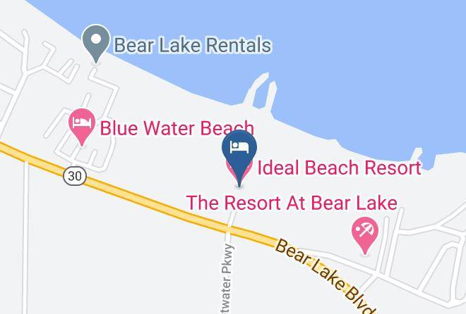 Rich - Ideal Beach Resort Bear Lake Maps