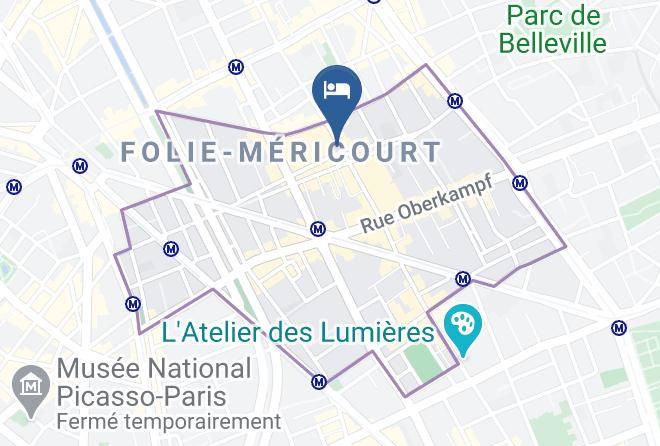 Paris - Ideal Hotel Maps