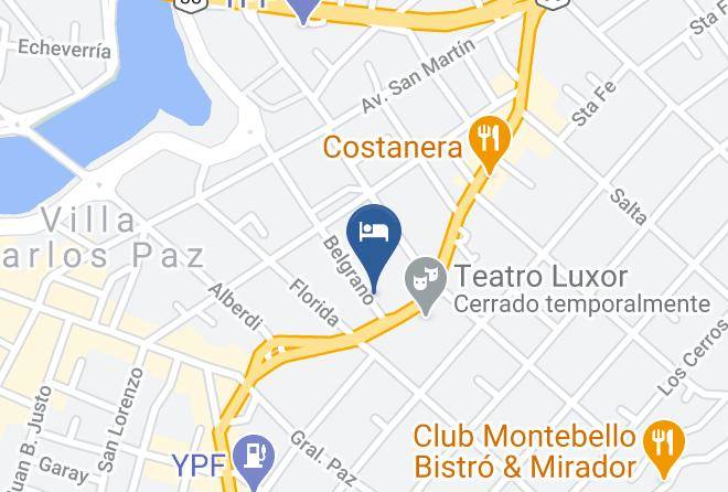 Santa Maria Department - Hotel Ideal Maps