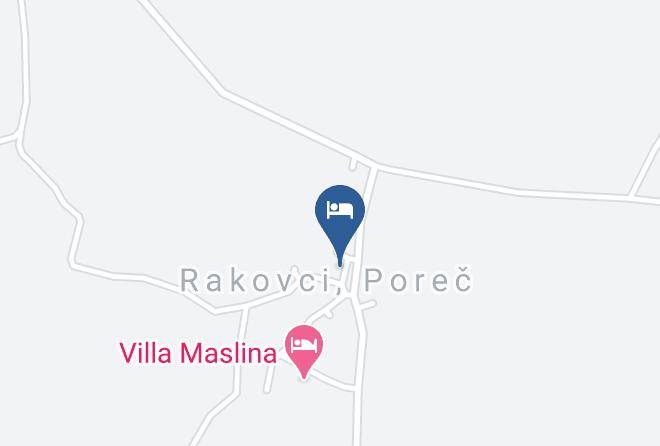 Porec - Idila Rakovci Maps