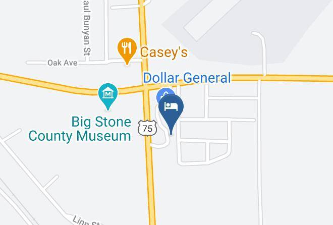 Big Stone - Idle Spurs Inn Maps