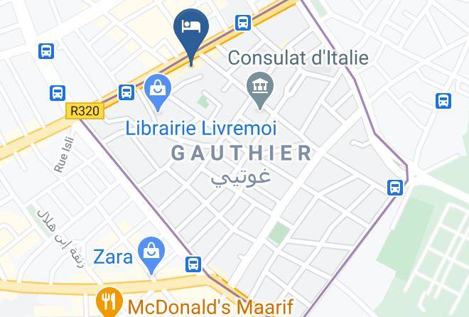 Casablanca - Idou Anfa Hotel & Spa Maps