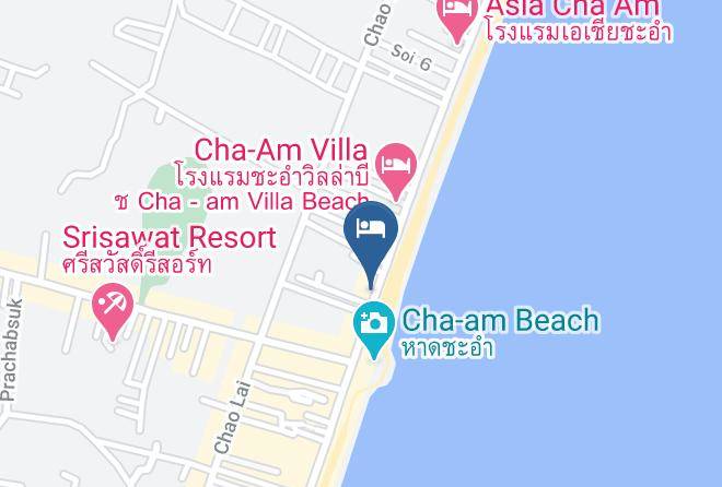 Amphoe Cha Am - Idream Gelato Cha Am Maps