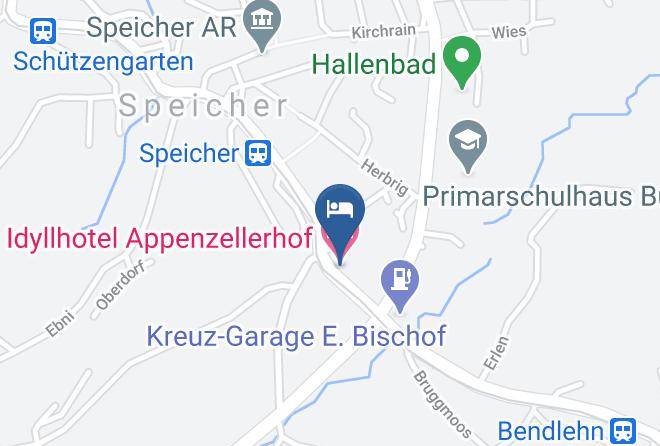 Idyllhotel Appenzellerhof Map