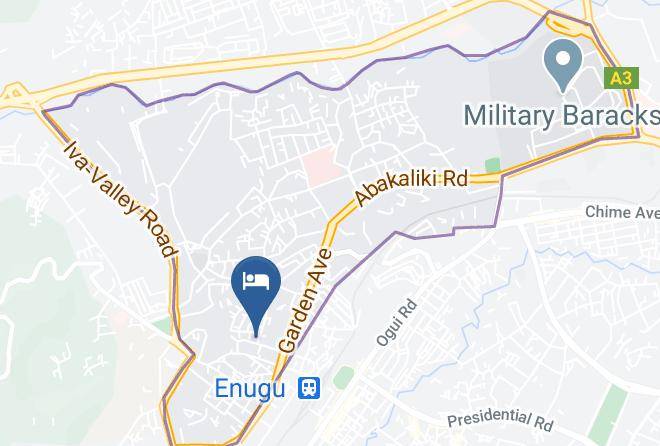 Enugu - Idyllic Suites & Gardens Maps