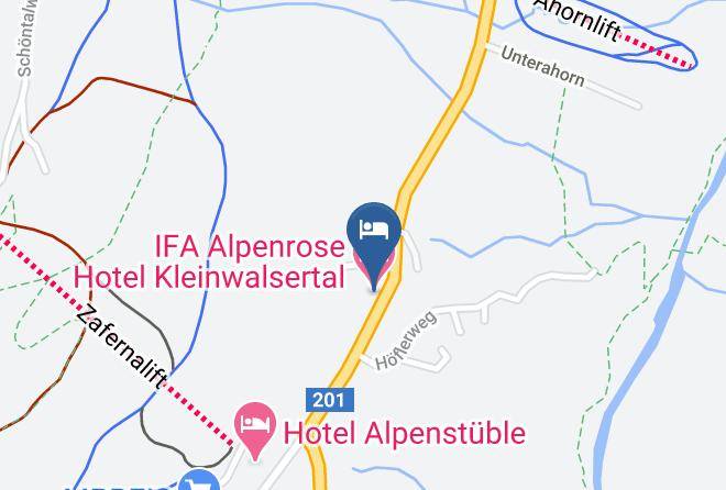 Bregenz - Ifa Alpenrose Hotel Kleinwalsertal Maps