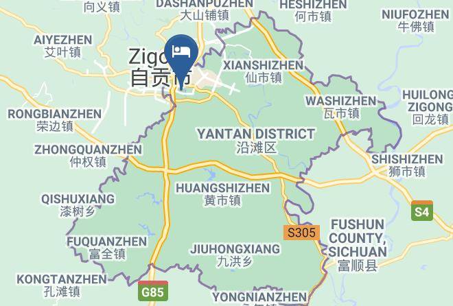 Zigong - Ifan Hotel Maps