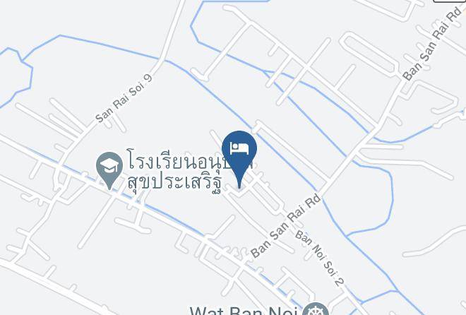 Amphoe San Kamphaeng - Ifantasy Motel Maps