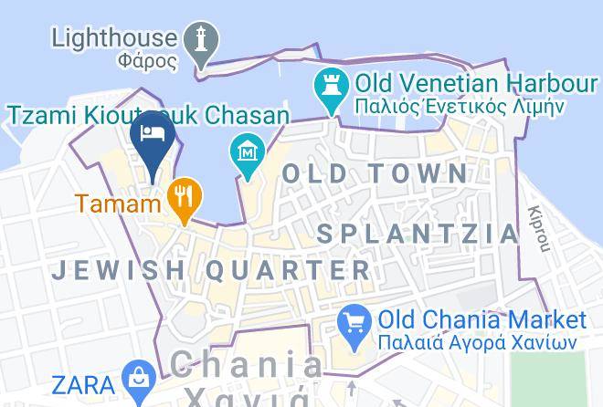 Khania - Ifigenia By Captain Michalis Maps