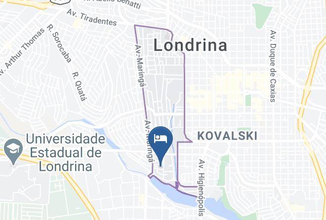 Londrina - Igapo Hospedagem Maps