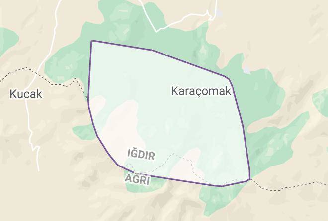 Igdir - Igdir Universitesi Turizm Uygulama Oteli Maps