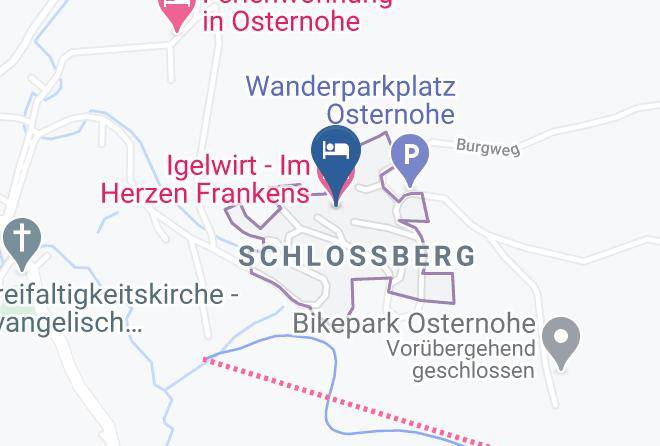 Nurnberger Land - Igelwirt Im Herzen Frankens Maps