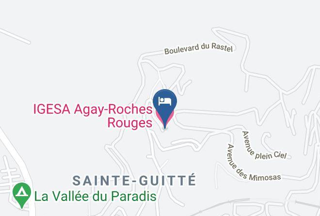 Var - Igesa Agay Roches Rouges Maps