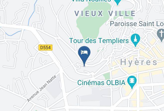 Var - Igesa Hotel Le Continental Maps
