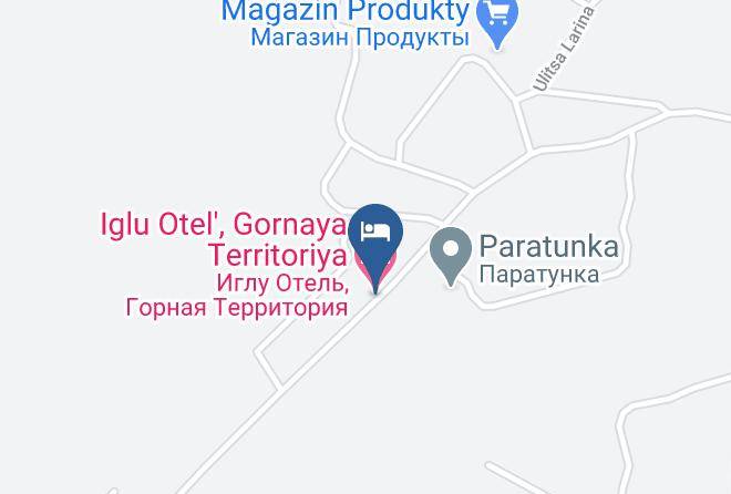Iglu Otel' Gornaya Territoriya Map