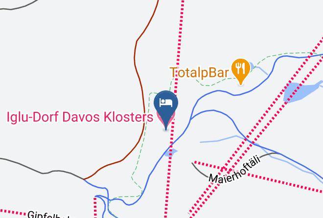 Prattigau Davos - Iglu Dorf Davos Klosters Maps