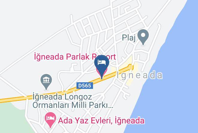 Demirkoy - Igneada Parlak Resort Hotel Maps