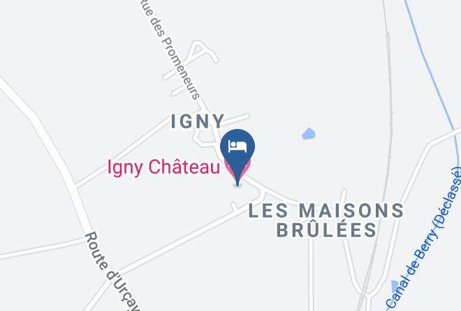 Igny Chateau Map