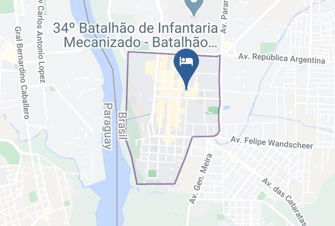 Foz Do Iguacu - San Juan Hoteis Tour Maps