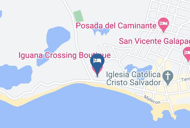 Isabela - Iguana Crossing Boutique Hotel Maps