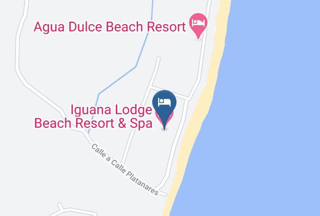Golfito - Iguana Lodge Beach Resort & Spa Maps