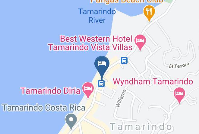 Santa Cruz - Iguana Surf Beach Hotel Maps