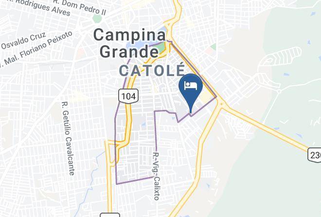 Campina Grande - Iguatemi Hotel Maps