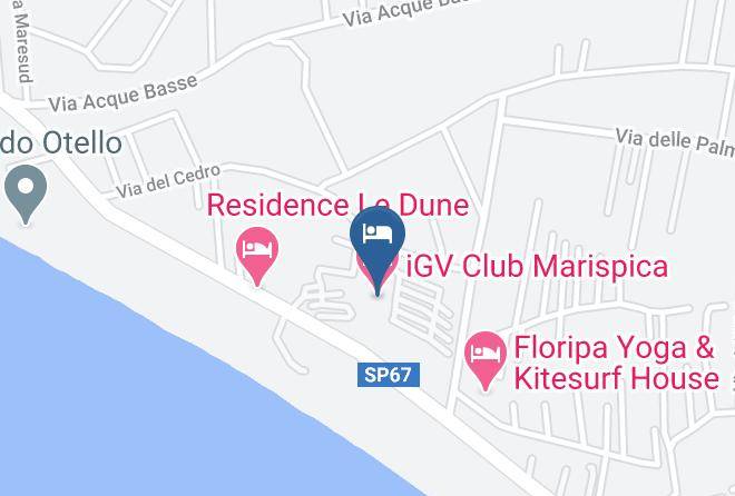 Ragusa - Igv Club Marispica Maps