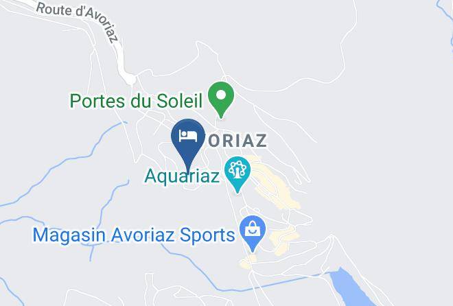 Haute Savoie - Ihf Residence Neva Maps