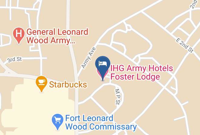 Pulaski - Ihg Army Hotels Foster Lodge Maps