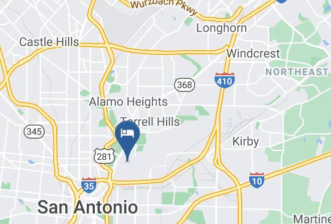 Bexar - Ihg Army Hotels Foulois House Historia Maps