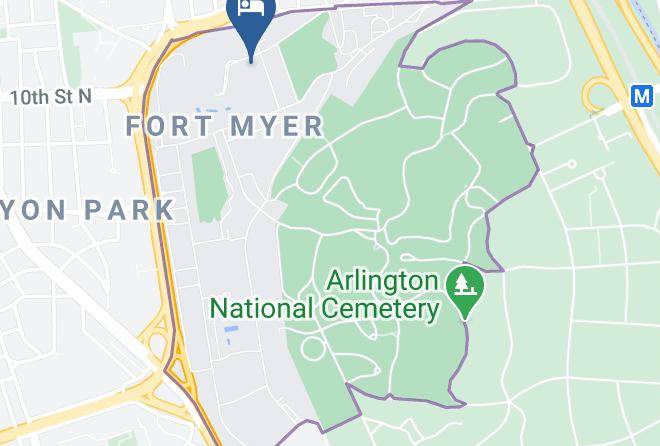 Arlington - Ihg Army Hotels Wainwright Hall Historia Maps