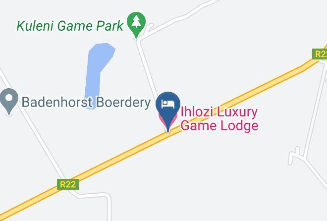 Umkhanyakude - Ihlozi Luxury Game Lodge Maps