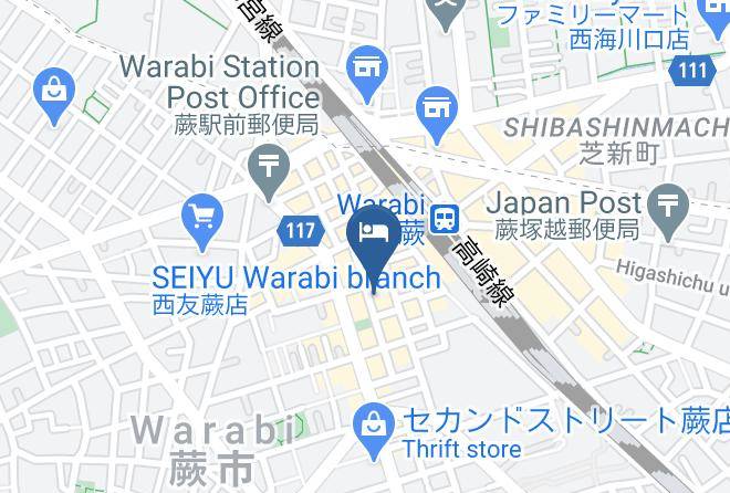 Warabi City - Ihoteruwarabi Maps