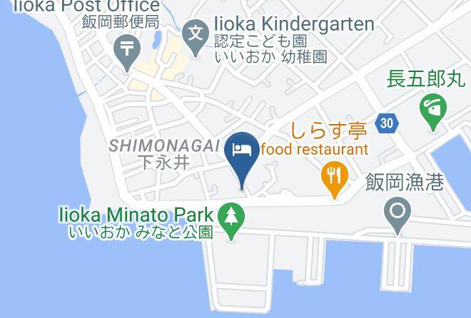Asahi City - Iioka Onsen Gloria Kujukurihama Maps
