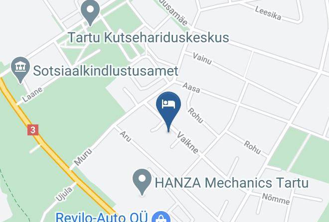 Tartu - Iivi Oja Home Accommodation Maps