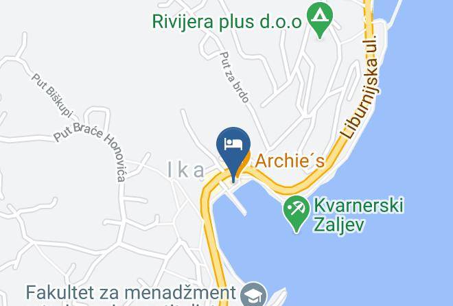 Opatija - Ika Bellevue Ltd Maps