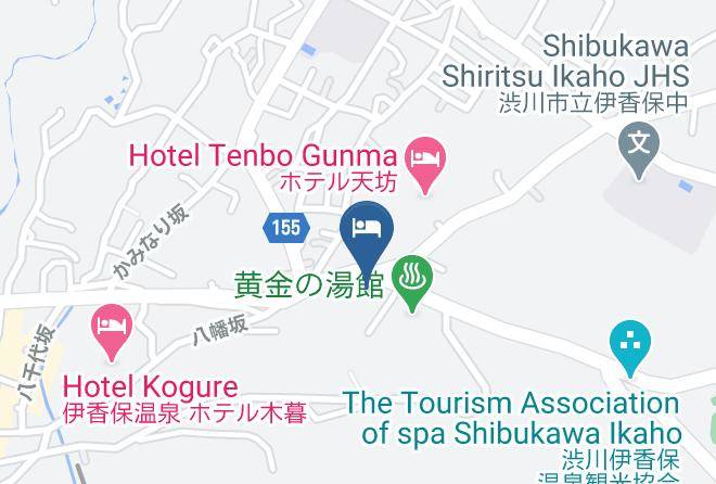 Shibukawa City - Ikaho Grand Hotel Maps