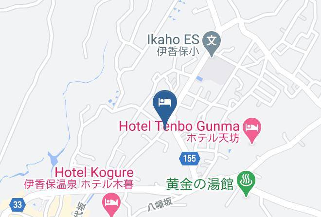 Shibukawa City - Ikaho Onsen Akari No Yado Okabe Maps