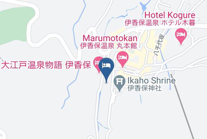 Shibukawa City - Ikaho Onsen Fukuichi Maps