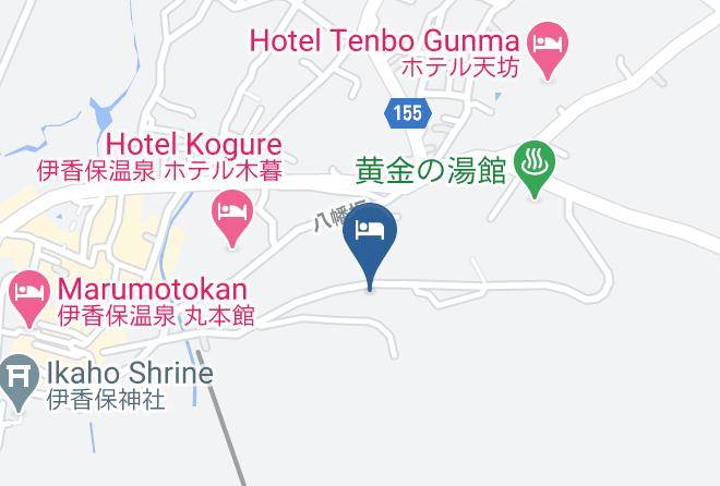 Shibukawa City - Ikaho Onsen Hotel Ikaho Ginsui Maps