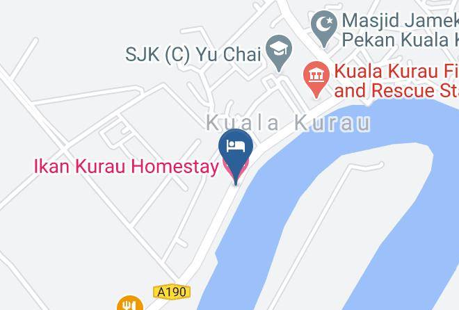 Kerian District - Ikan Kurau Homestay Maps
