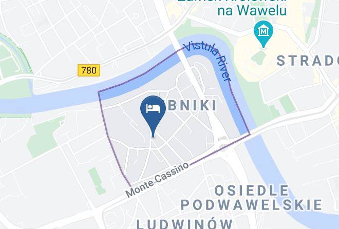 Cracow - Ikar Hotel Maps