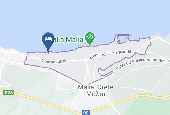 Iraklion - Ikaros Beach Resort & Spa Maps