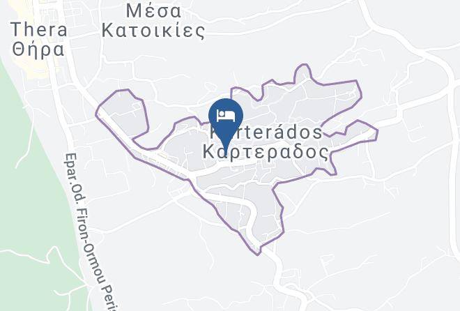 Thira - Ikaros Hotel Maps