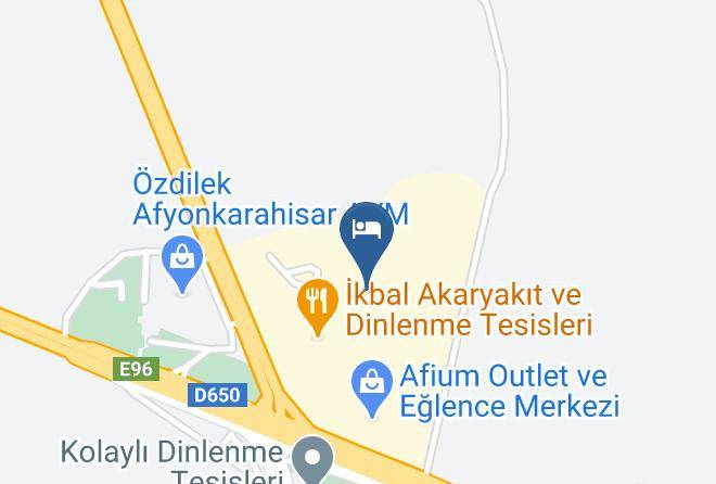 Ikbal Thermal Hotel & Spa Afyonkarahisar Map - Afyon - Afyonkarahisar