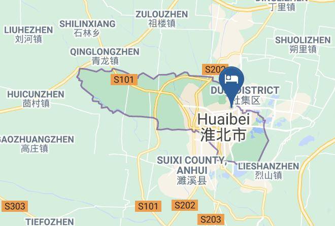 Huaibei - Ikea 128 Business Express Hotel Maps