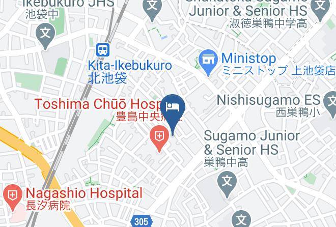 Toshima Ward - Ikebukuro Nigo By Japan Experience Maps