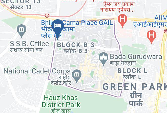 New Delhi - Ikhaya Hotel Maps