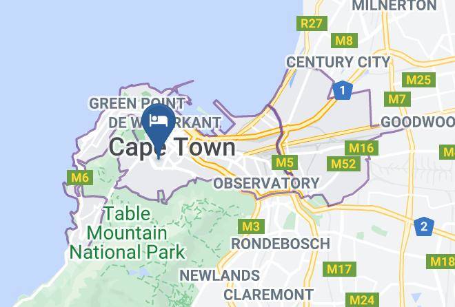 City Of Cape Town - Ikhaya Lodge Maps